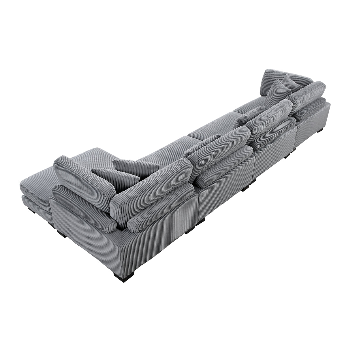 Traverse 4-Piece Modular Sectional with Reversible Chaise