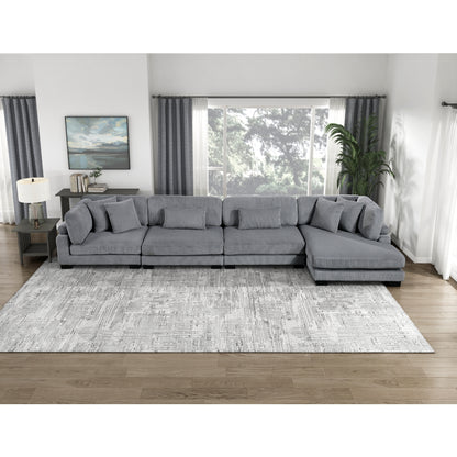 Traverse 4-Piece Modular Sectional with Reversible Chaise