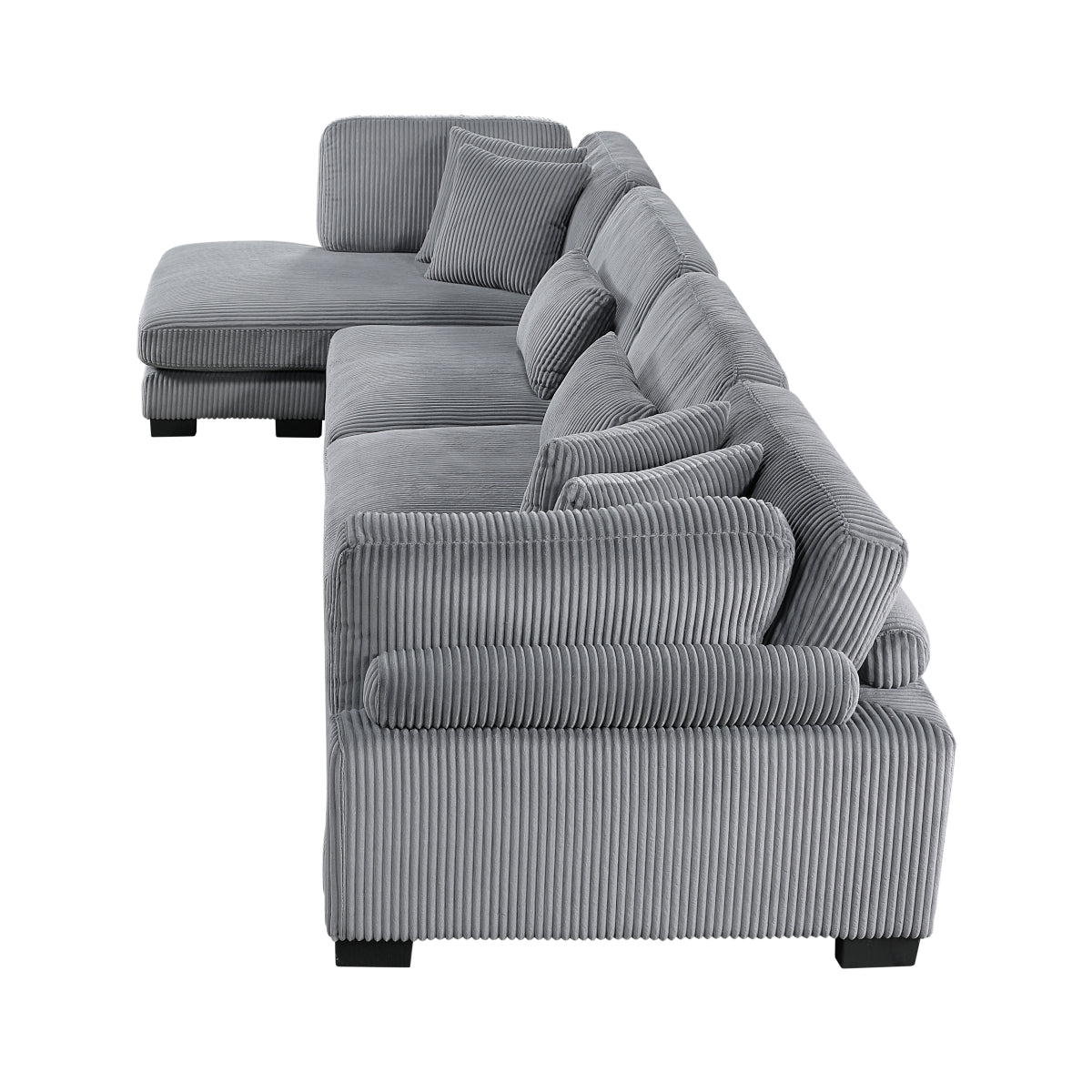 Traverse 4-Piece Modular Sectional with Reversible Chaise