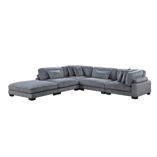Traverse 5-Piece Modular Sectional with Ottoman