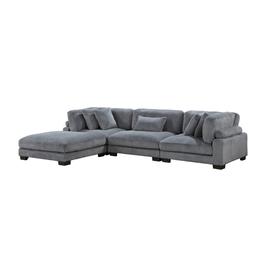 Traverse 4-Piece Modular Sectional with Ottoman