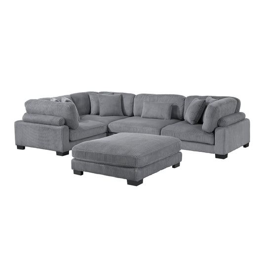 Traverse 5-Piece Modular Sectional with Ottoman