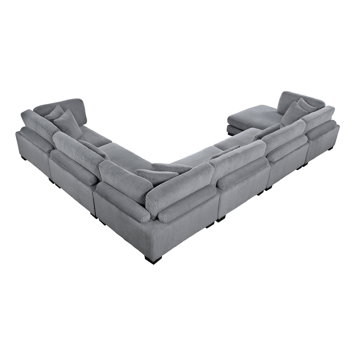 Traverse 6-Piece Modular Sectional with Reversible Chaise