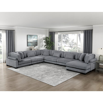 Traverse 6-Piece Modular Sectional with Reversible Chaise