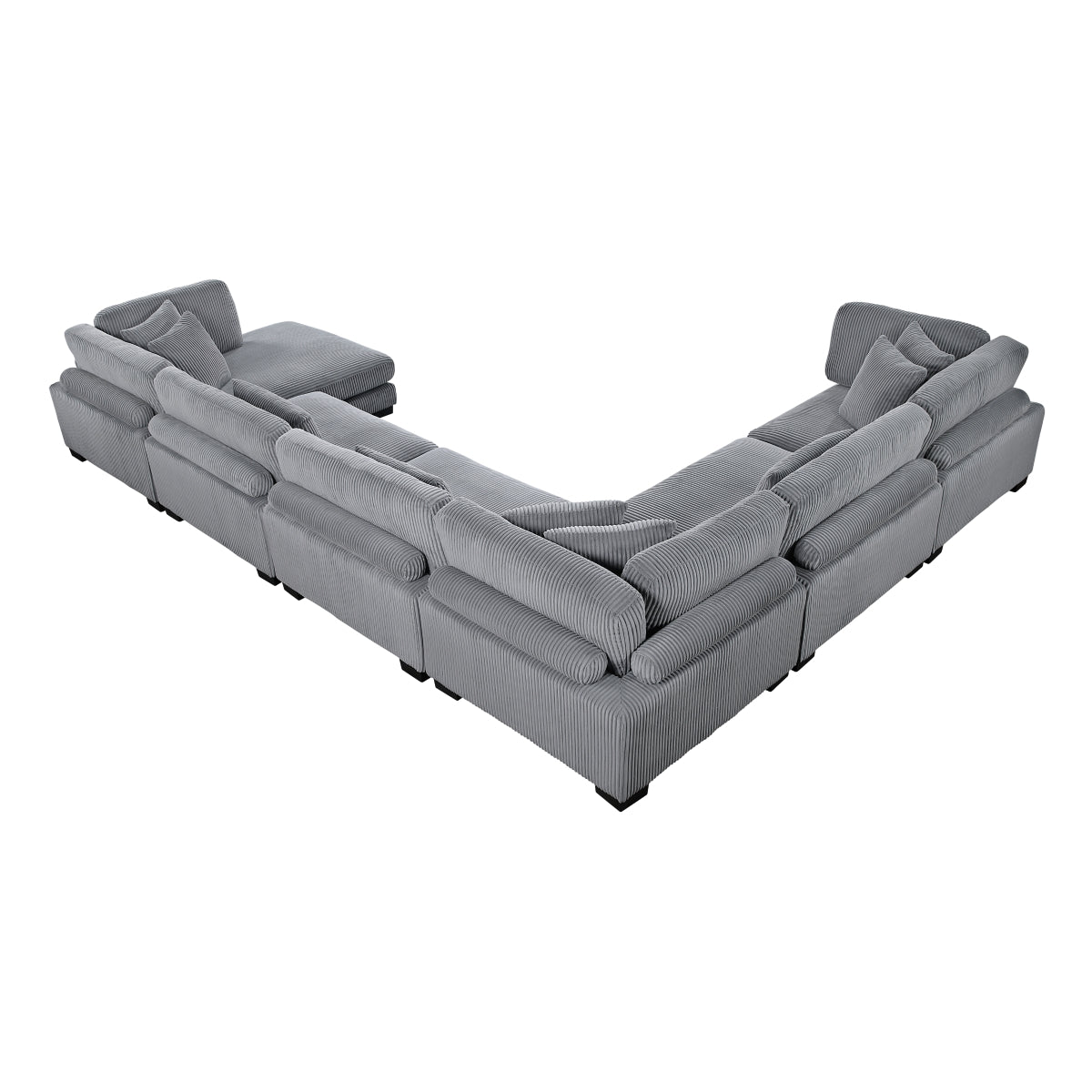 Traverse 6-Piece Modular Sectional with Reversible Chaise