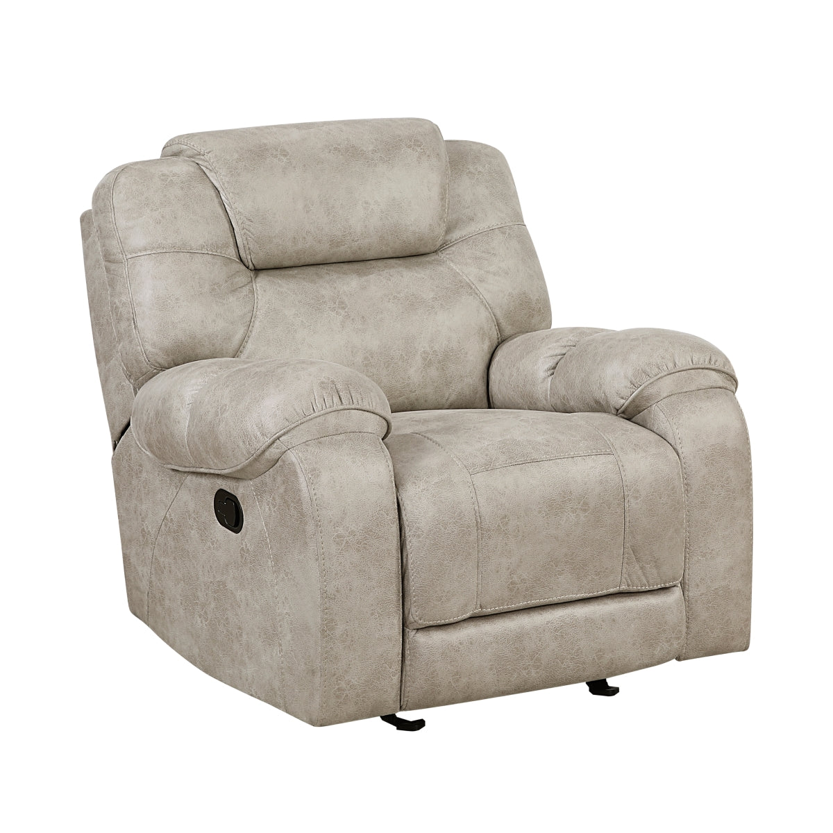 Gainesville Glider Reclining Chair - Pewter