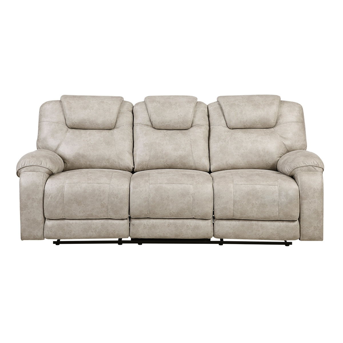 Gainesville Double Reclining Sofa - Pewter