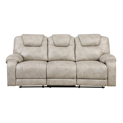 Gainesville Double Reclining Sofa - Pewter