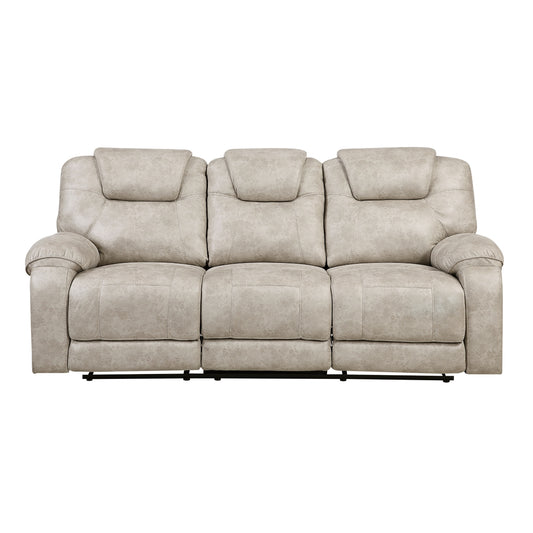 Gainesville Double Reclining Sofa - Pewter