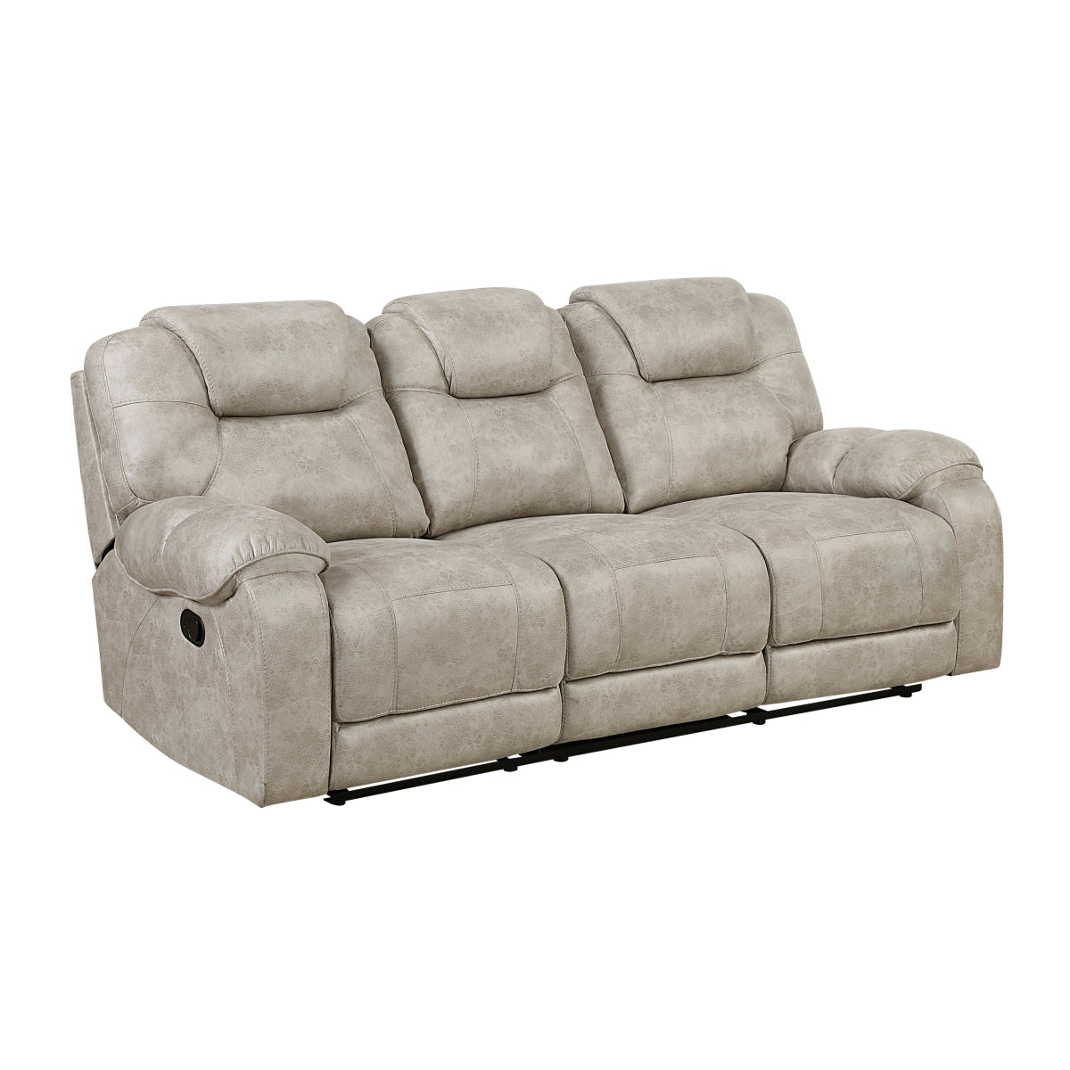 Gainesville Double Reclining Sofa - Pewter