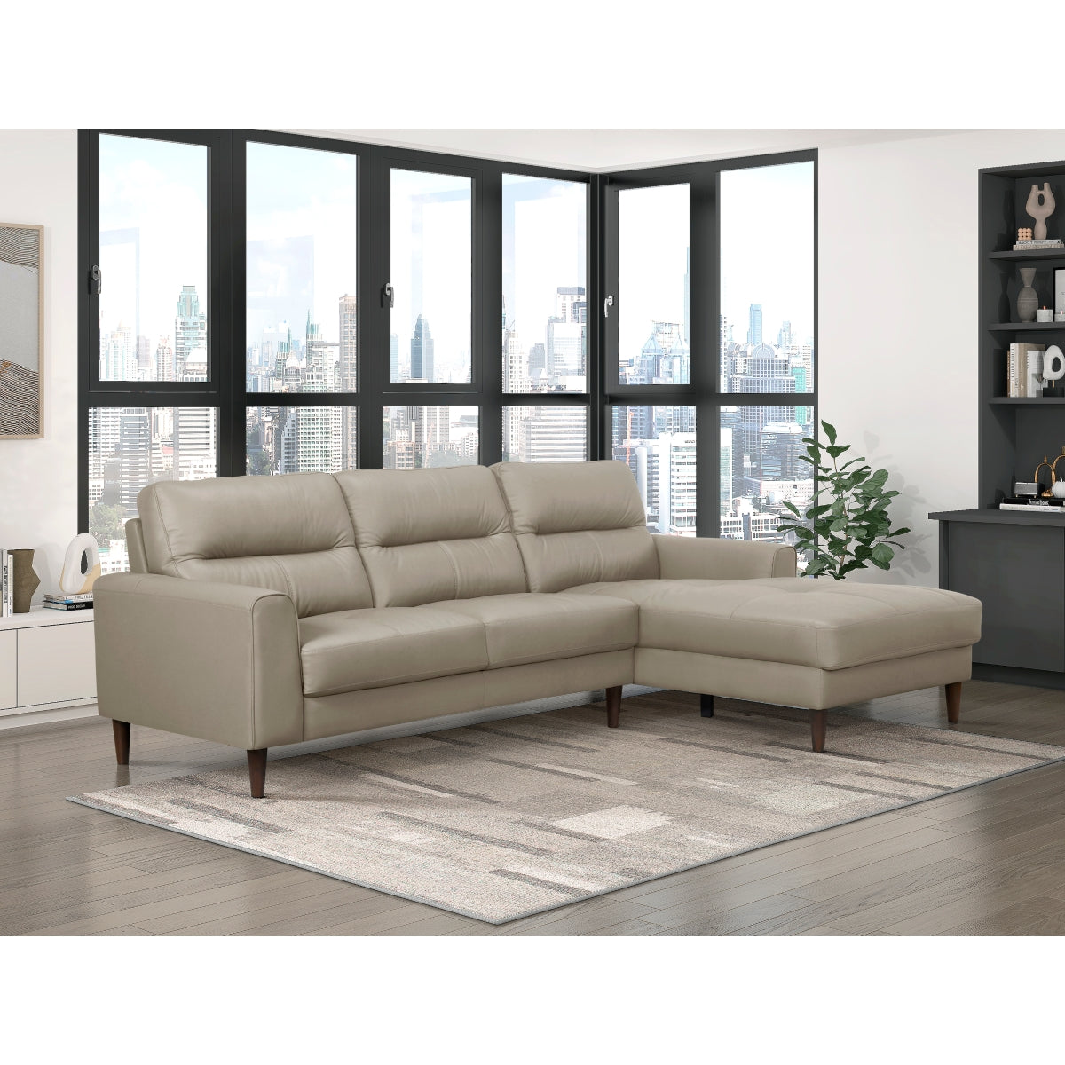 Lewes 2-Piece Sectional with Right Chaise