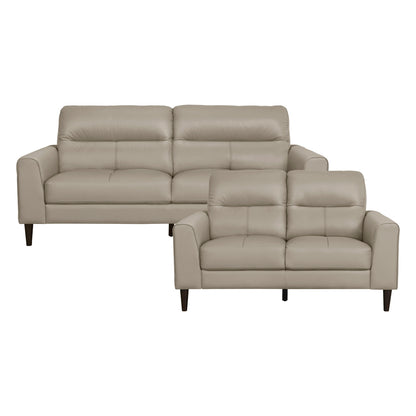 Lewes 2-Piece Living Room Set (Sofa and Love Seat)