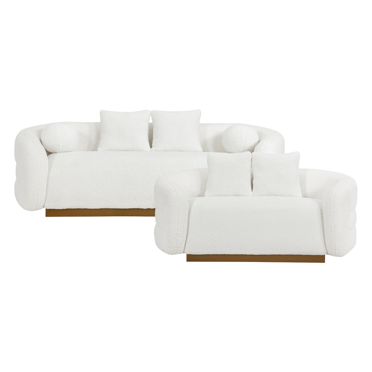 Novella 2-Piece Living Room Set (Sofa and Love Seat)