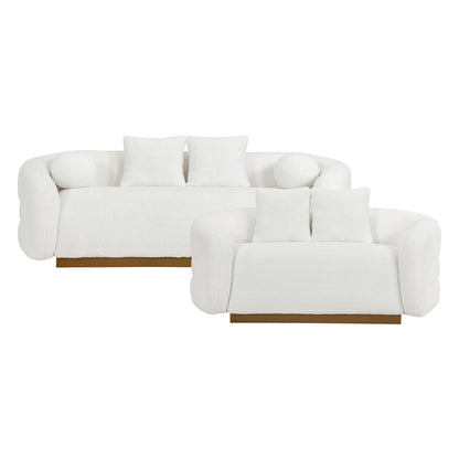 Novella 2-Piece Living Room Set (Sofa and Love Seat)