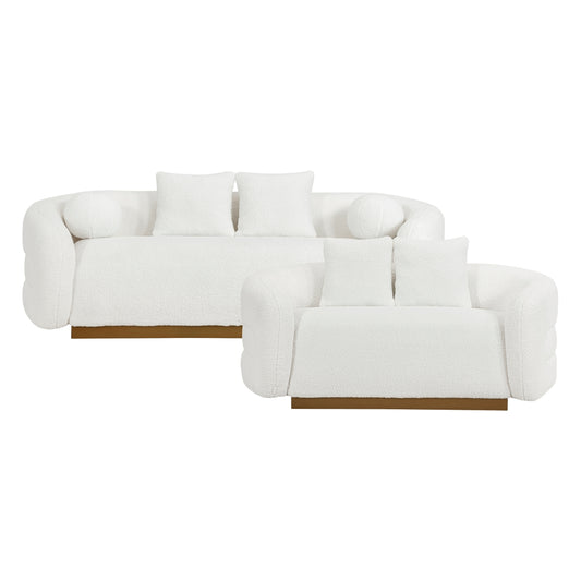 Novella 2-Piece Living Room Set (Sofa and Love Seat)