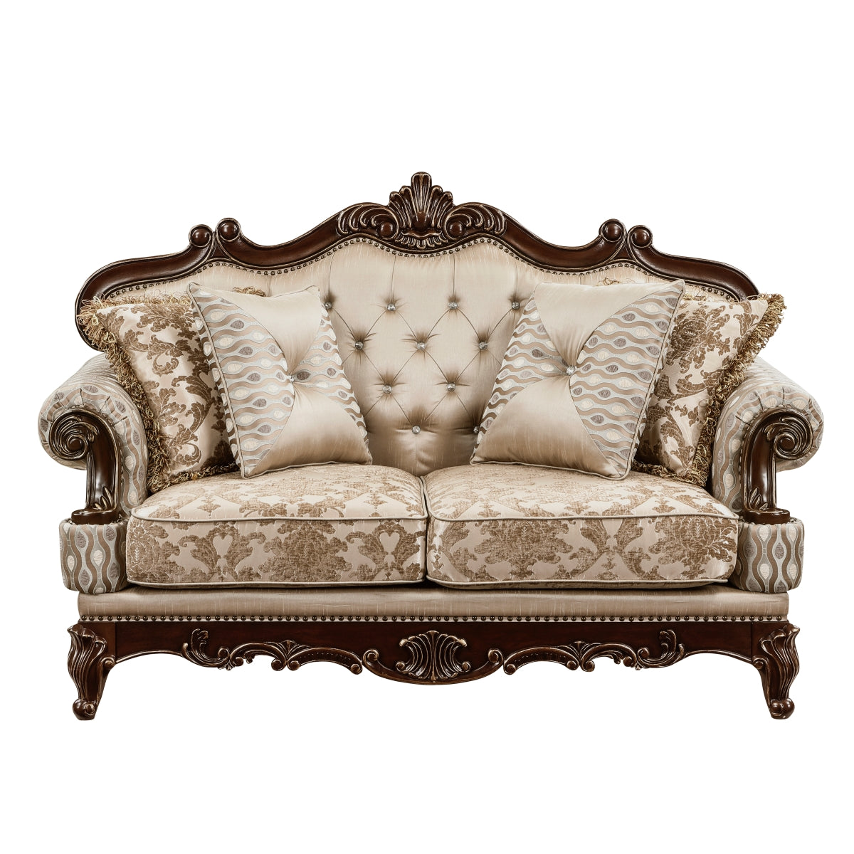 Balthasar 2-Piece Living Room Set (Sofa and Love Seat)