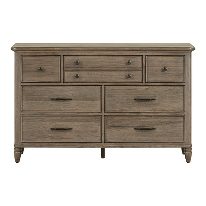 Hickory Grove 7 Drawer Dresser