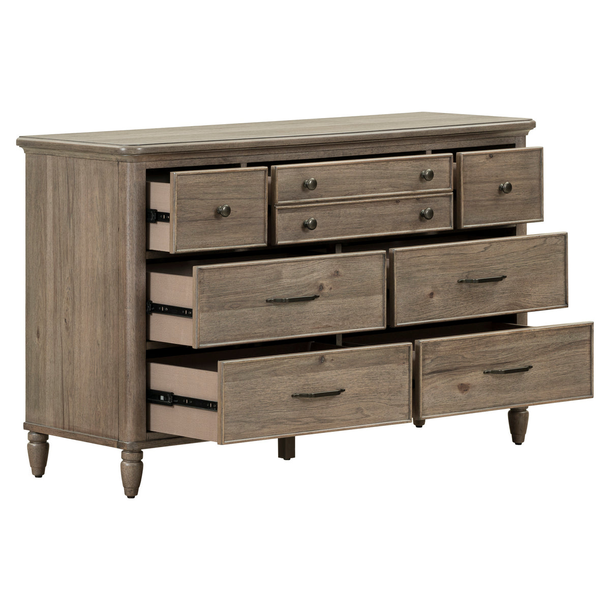 Hickory Grove 7 Drawer Dresser
