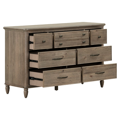 Hickory Grove 7 Drawer Dresser