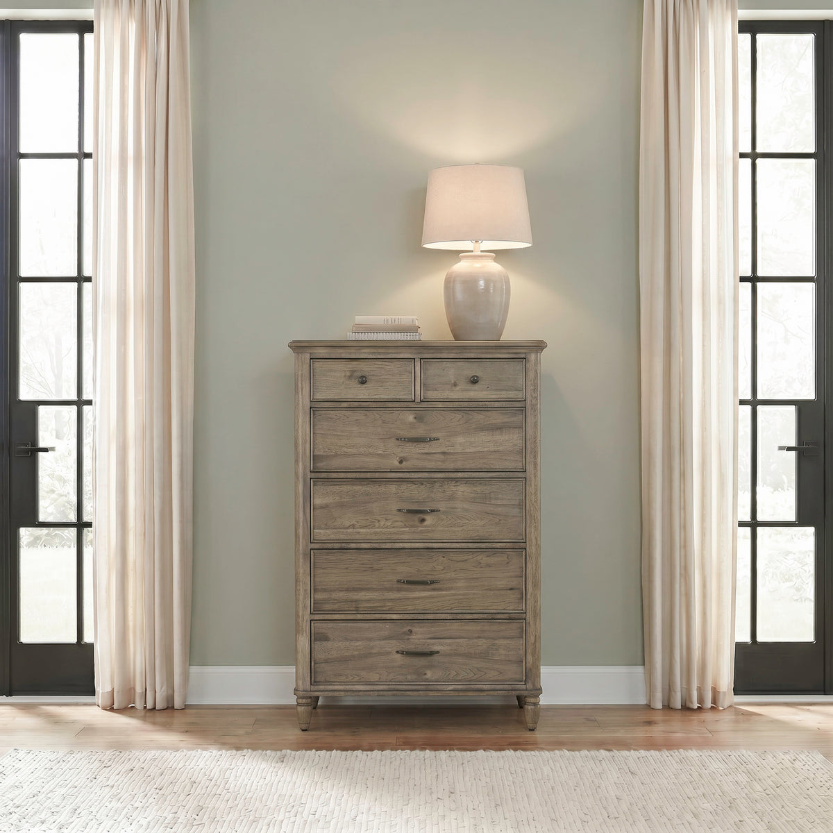 Hickory Grove 6 Drawer Chest