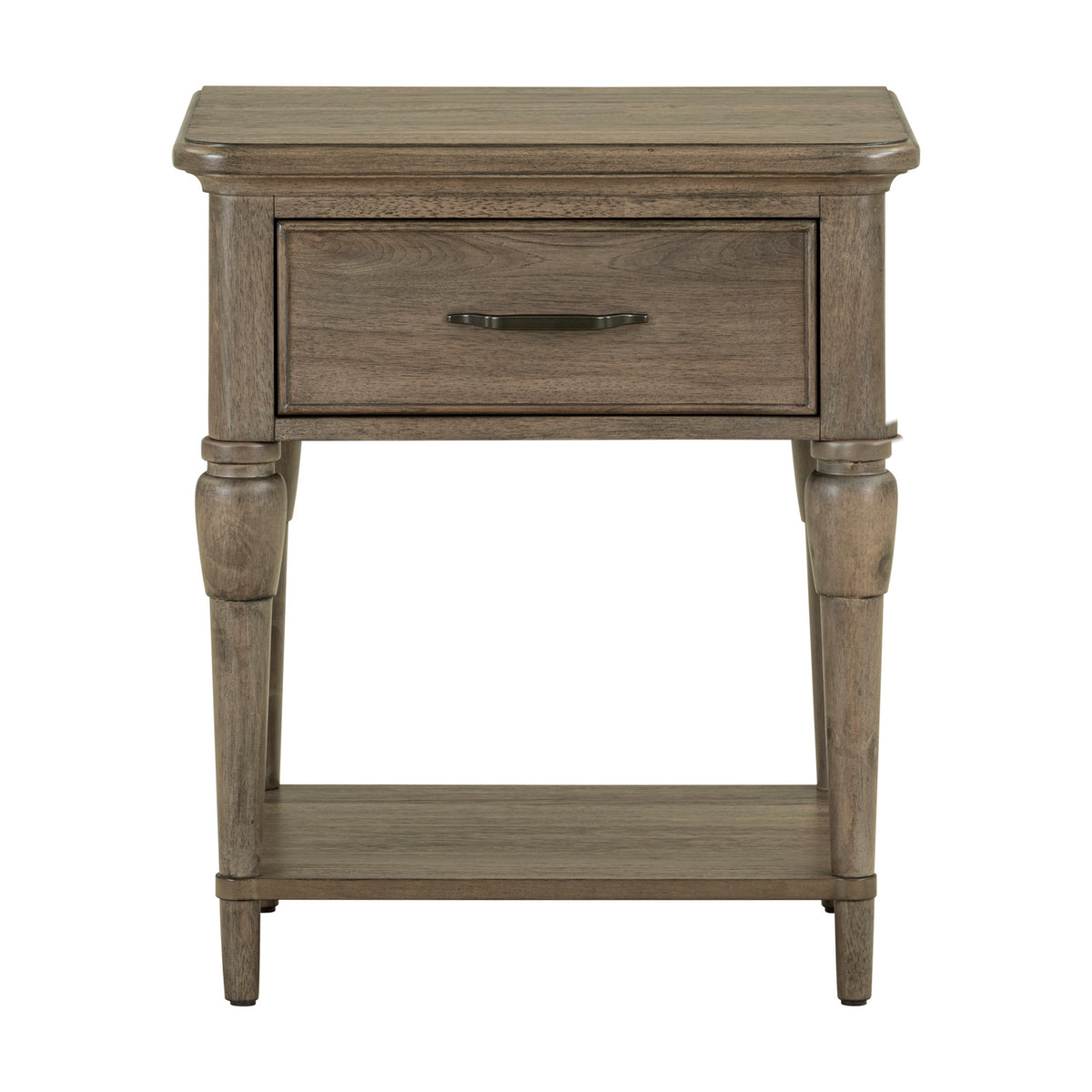Hickory Grove Open Nightstand w/ Charging Station