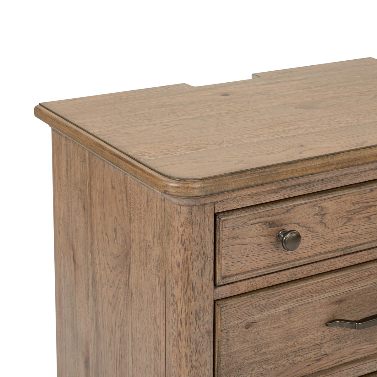 Hickory Grove Nightstand w/ Charging Station