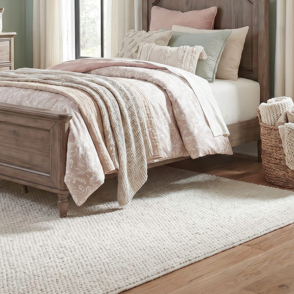 Hickory Grove Panel Bed Rails