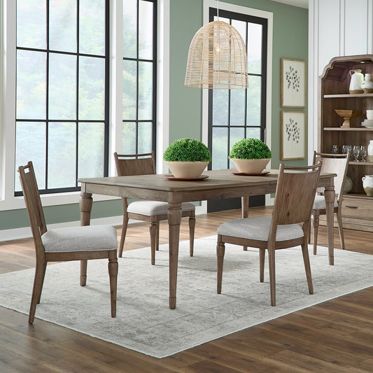 Hickory Grove 5 Piece Rectangular Table Set