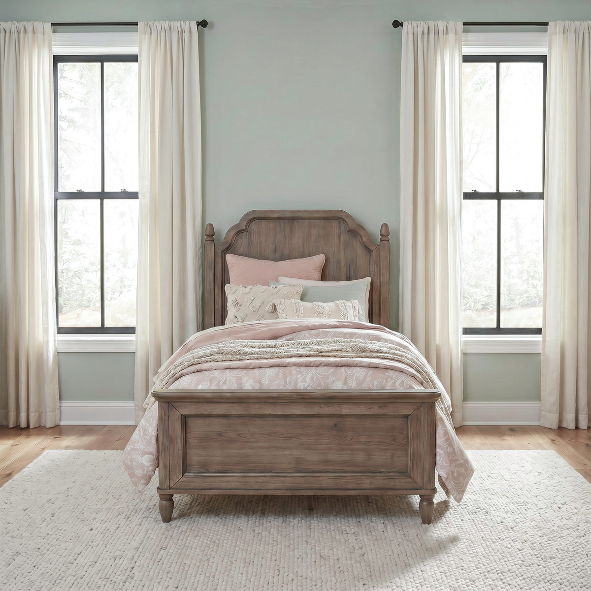 Hickory Grove Full Panel Bed