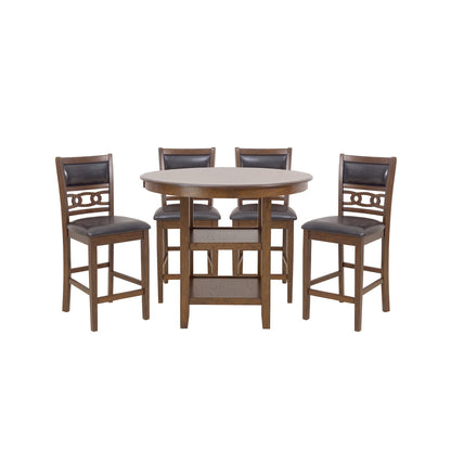 5Pc Pack Counter Height, Brown Mindy