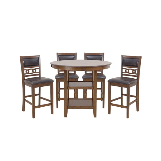 5Pc Pack Counter Height, Brown Mindy
