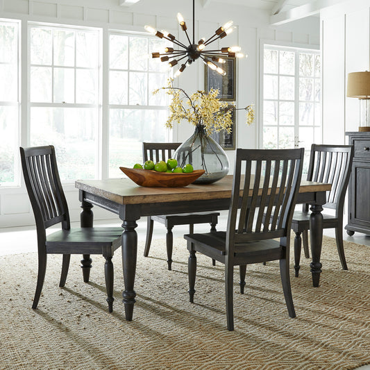 Harvest Home 5 Piece Reactangular Table Set