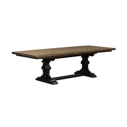Harvest Home 7 Piece Trestle Table Set