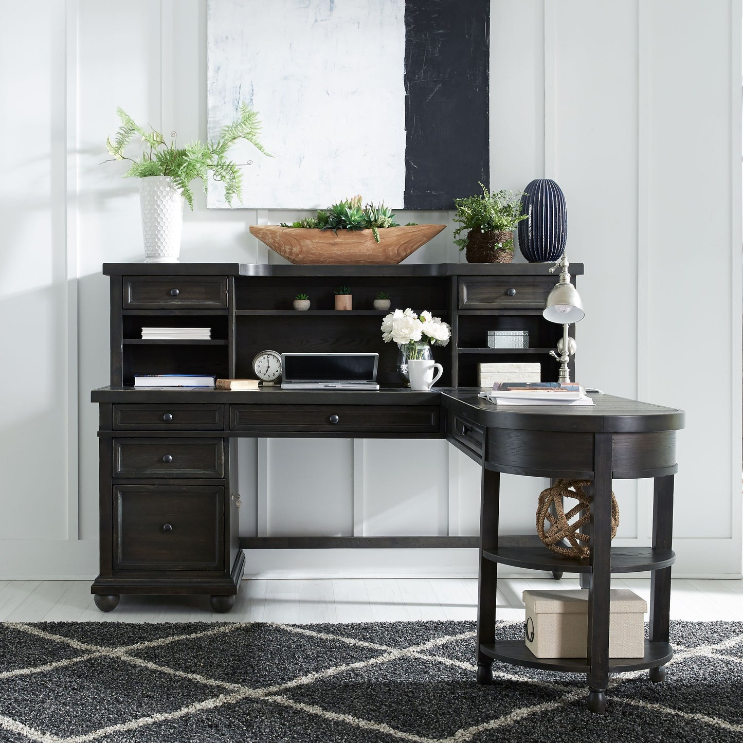Harvest Home L Shaped Desk Set