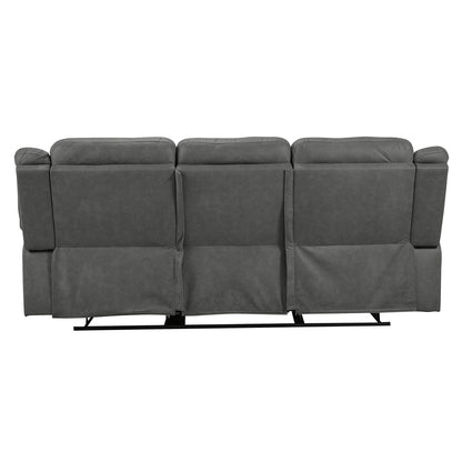 Fresno Dual Reclining Sofa, Gray