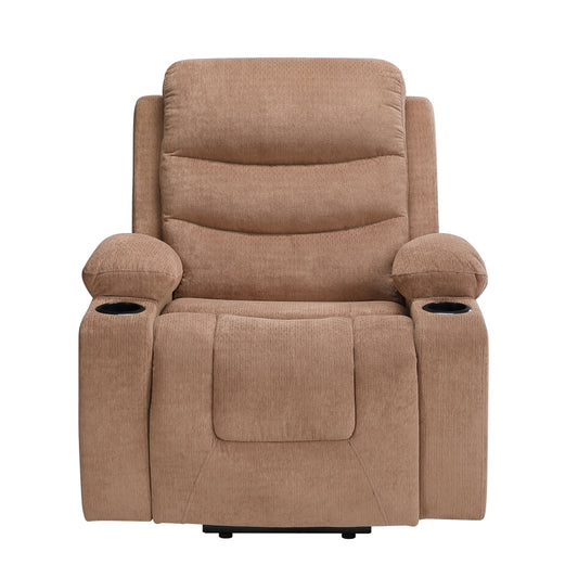 Sereno Power Lift Chair with Massage, Heat, Charging Ports and Cup-holders
