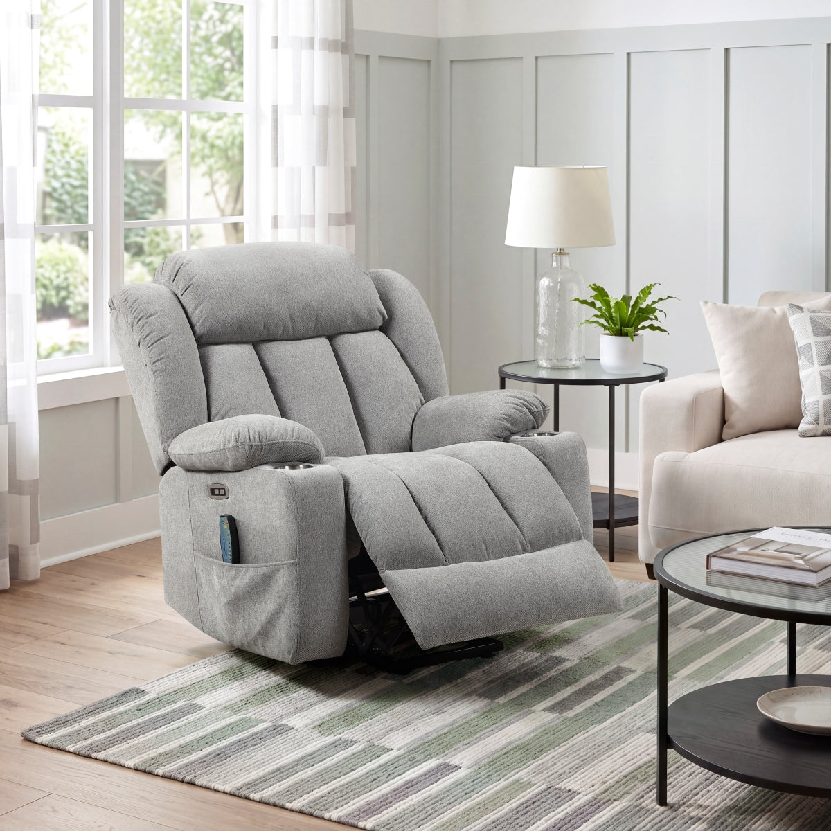 Omni Power Lift Chair with Massage, Heat and Charging Port