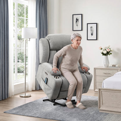 Omni Power Lift Chair with Massage, Heat and Charging Port