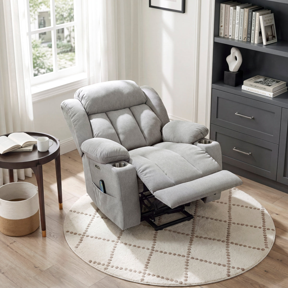 Omni Power Lift Chair with Massage, Heat and Charging Port