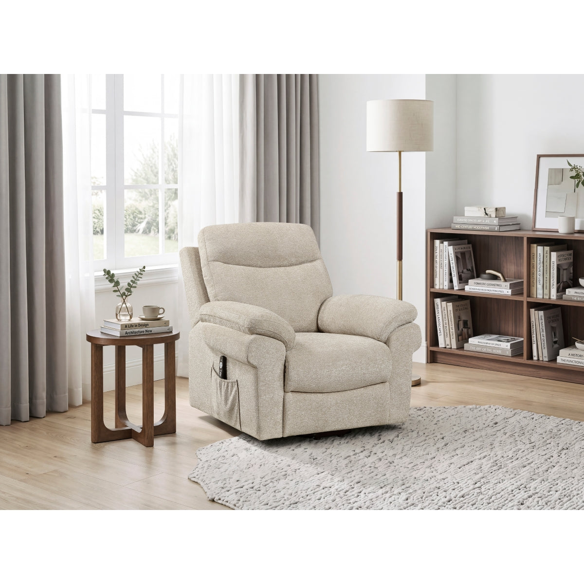 Reston Power Lift Chair with Massage, Heat and Charging Port