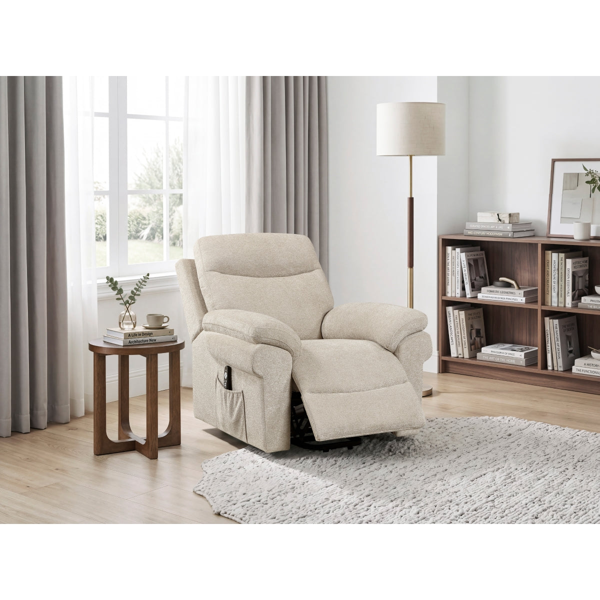 Reston Power Lift Chair with Massage, Heat and Charging Port