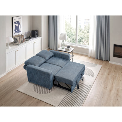 Koben Convertible Love Seat with Pull-out Bed