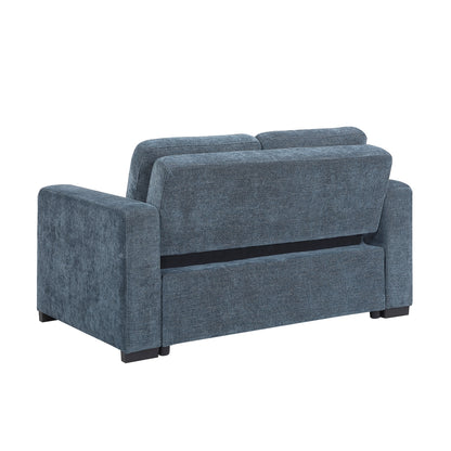 Koben Convertible Love Seat with Pull-out Bed
