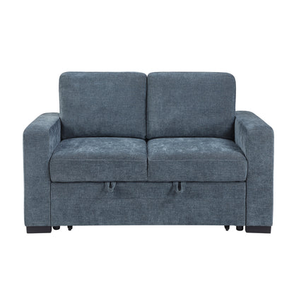 Koben Convertible Love Seat with Pull-out Bed