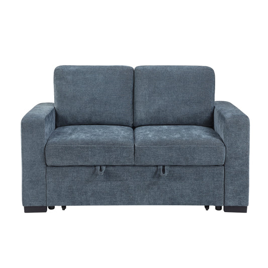 Koben Convertible Love Seat with Pull-out Bed