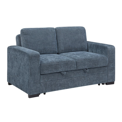 Koben Convertible Love Seat with Pull-out Bed