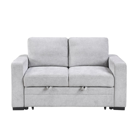 Koben Convertible Love Seat with Pull-out Bed