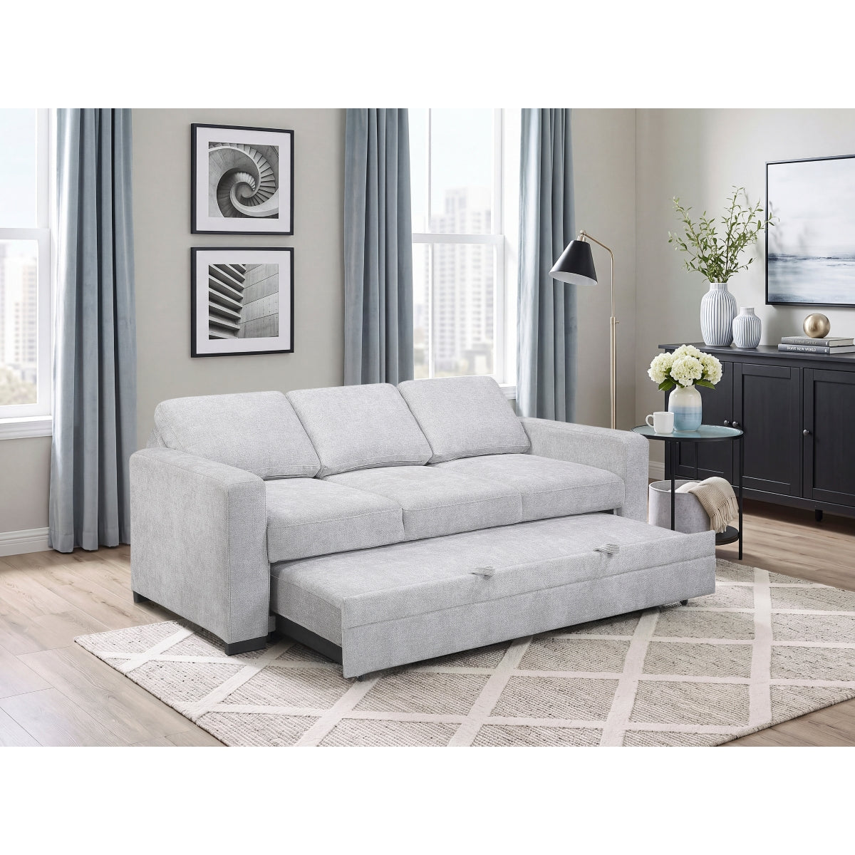 Koben Convertible Sofa with Pull-out Bed
