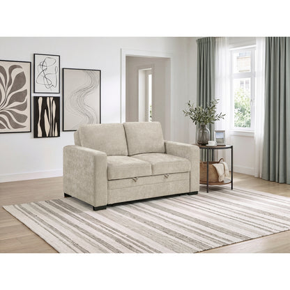 Koben Convertible Love Seat with Pull-out Bed