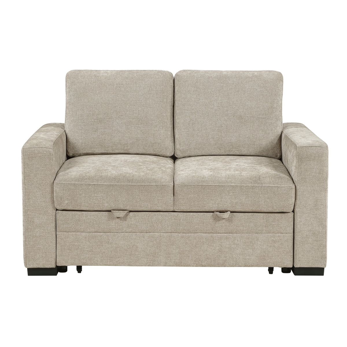 Koben Convertible Love Seat with Pull-out Bed